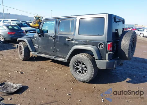 2017 Jeep Wrangler Unlimited Sport 4X4 z USA, uszkodzony, nr VIN 1C4HJWDG0HL751944